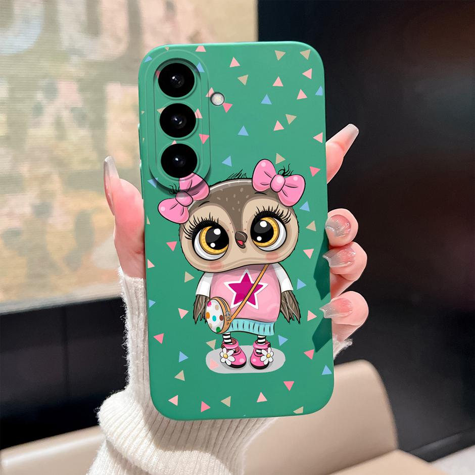 Hülle Für Samsung Galaxy S26 Plus Ultra Cartoon Blumenmuster Silikon Schutzhülle Für SamsungGalaxyS26 Plus S26Ultra Funda