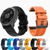 QuickFit 22mm 26mm Kayış Garmin Epix Gen 2 Silikon Bant Garmin Fenix 7 7X 5 Artı 6XPro Enduro 2 Bilezik Kordonlu Saat