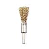 Pen-shaped Rod Rust Removal Polishing Wheel Copper-plated Steel Wire Brush Tool