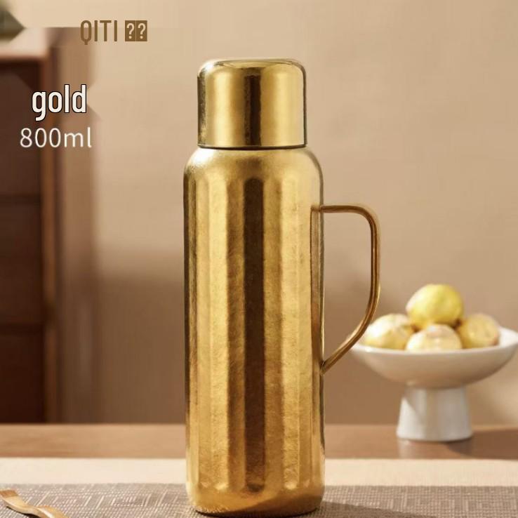 Portable Large Capacity Pure Titanium Insulated Kettle for Brewing and Stewing Tea - Ideal Business Gift