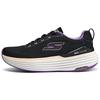 Max Cushioning Mesh Fabric Comfortable Versatile Low-Top Lifestyle Sneakers Women Sneakers Black Purple 129260-BKPR