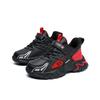 2025 New Kids Sneakers Black Kids Casual Shoes Fashion PU Leather Running Sports Comfortable Shoes for Boy