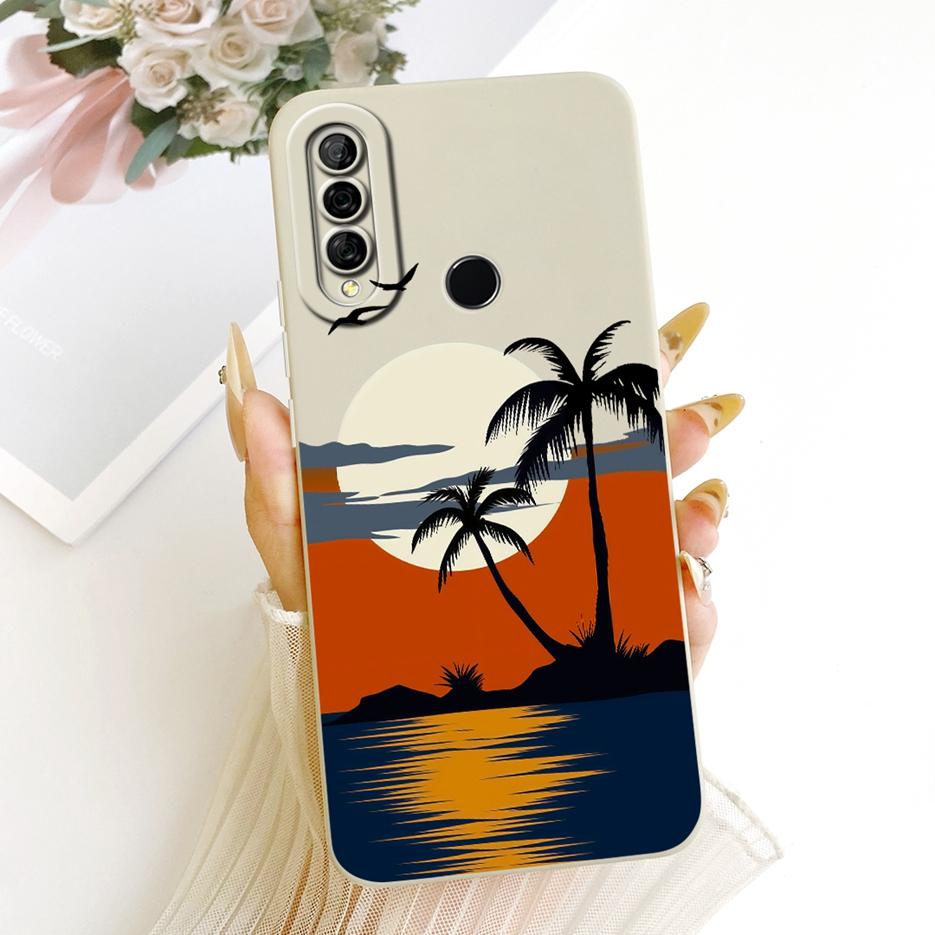 For Huawei Y9 Prime 2019 Case STK-L21 Cute Cartoon New Candy Painted Cover Soft TPU Phone Case For Huawei P Smart Z STK-LX1 Bags