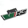 VRS Logo Car Front Grille Emblem Metal Badge Decoration for Octavia Rs Fabia Rapid Superb Kodiaq Yeti Citigo Vision Kodiak