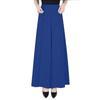 Culottes Casuales de Pierna Ancha de Nueve Puntos de Cintura Alta Adelgazantes para Mujer de Primavera y Verano
