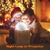 Christmas Night Lights Bluetooth Starry Sky Led Lamp For Home Projector Room Decor Children Birthday Gift New Year Mood Light