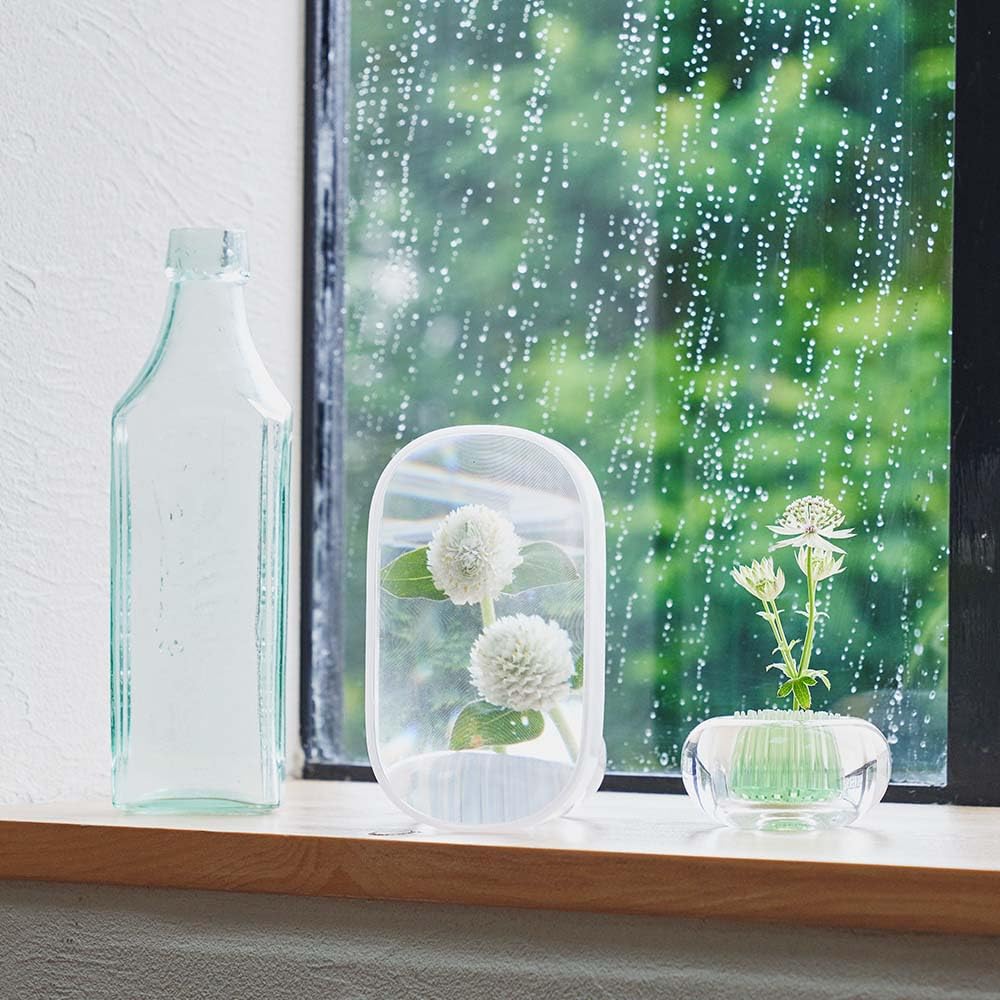 h concept +d Gulliver Frame, Gray, DA-1340-GY, Lightweight, Pocket-Sized, Resin-Made Magnifying Glass