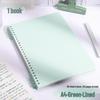Morandi Colors Detachable Coil Notebook - B5, A4, A5 - Student-Friendly, High-Quality Loose-Leaf Design