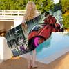 Superpower Energy Body A-akira Anime Bath Towel Microfiber Soft Water Absorbing Breathable For Kids Decorative Beach Towel