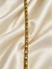 Luxury Chain Necklace with Diamond Accent, Minimalist Statement Necklace for Women Daily Wear GIft