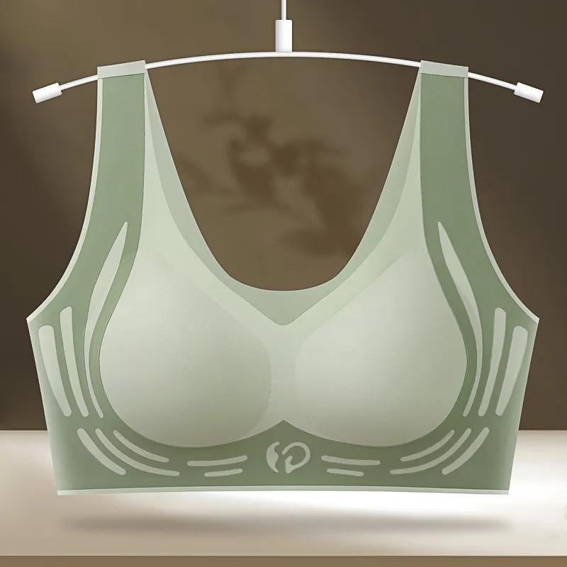 Contrasting Colors, Beautiful Back Lift Underwear, Small Breasts Gather, Women's Secondary Breasts Sports, Seamless Soft Support Bra