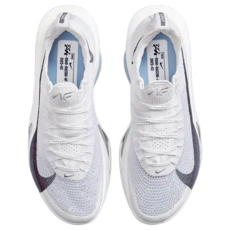 New Nike Air Zoom Alphafly Next% 3 White Pure Platinum Obsidian Mist Gridiron FD8311-101
