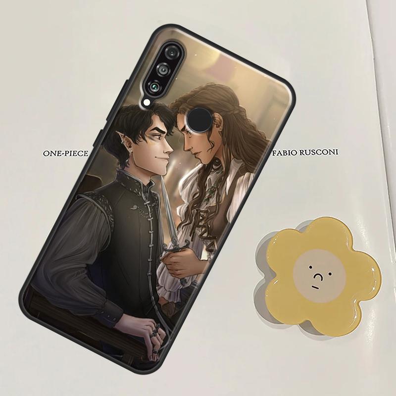 The Cruel Prince Jude and Cardan For Huawei Nova Y60 Y70 Y90 Y61 Y91 3i 7i 8i 11i Nova 11 9 10 SE P20 P40 Lite P30 Pro Case