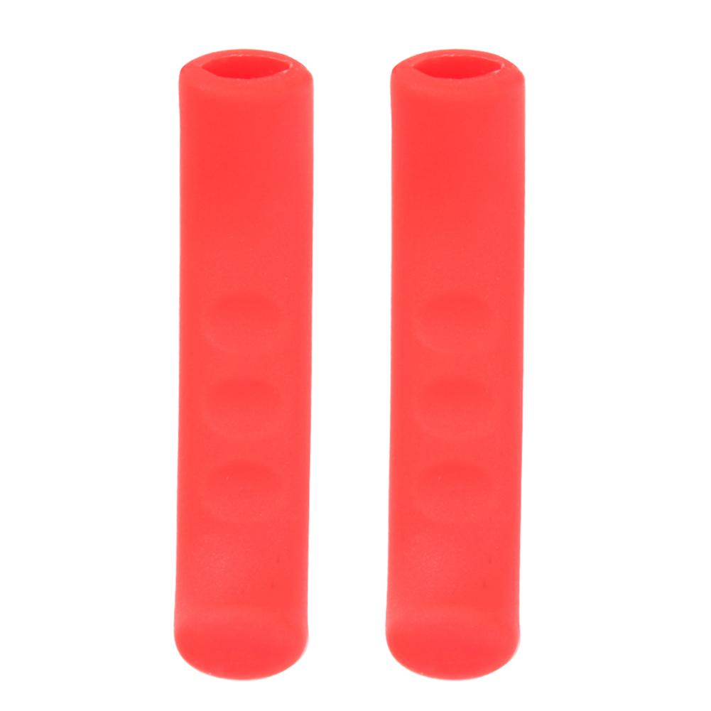 20 Stück Mehrfarbig Bremshebelgriffabdeckungen Rutschfester Griffschutz Silikonhebelhülle Hebelgehäuse für Elektroroller