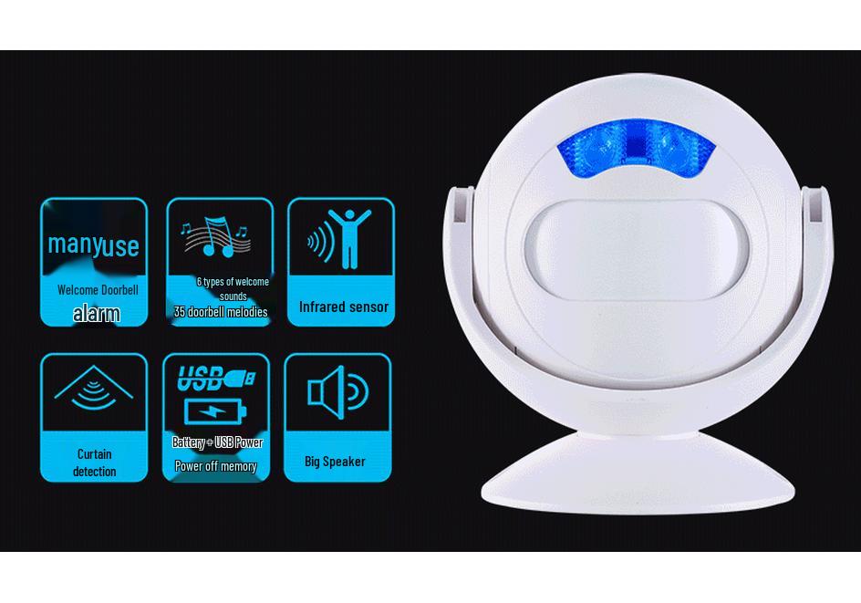 Infrared Induction Doorbell for Home – Welcoming and Integrated Design