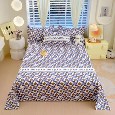 Geometric Patterns Bed Sheet Set 3Pcs Household Bedspread Pillowcases Fashion Skin-friendly Comfortable Breathable Bedding Set