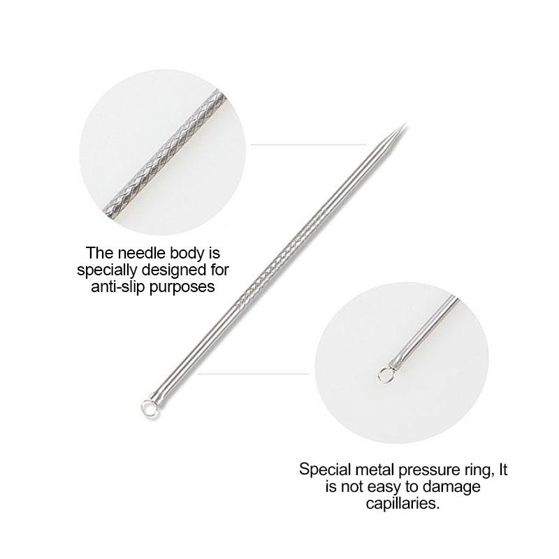 New 1/2/3pcs Blackhead Removal Tools Pimple Tool Pull Out Blackheads and Blackheads Black Head Remover Face Skin Care FCZ02