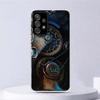 Steampunk Gear Mechanical Soft Case For Samsung Galaxy A15 A14 A13 A12 A55 A54 A53 A52 Phone Cover A35 A32 A33 A25 A23 A22 A05S