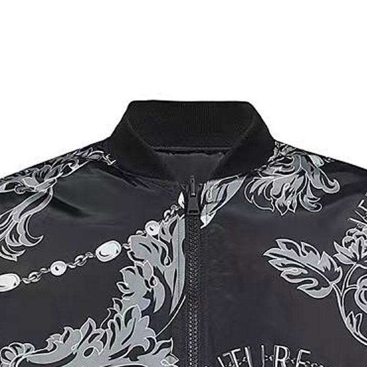 Versace Jeans Couture Baroque-print Bomber Jacket 75GASD04-CQS70-899
