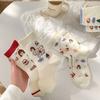 Spring And Autumn Fairy Tale Town Series Of Tube Socks Trendy Girl Cute Cartoon Little Red Riding Hood Stockings