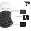 Winter Multifunctional Fleece Neck Gaiter Outdoor Windproof Reflective Strip Polar Fleece Face Mask Bandana