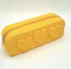 New Makeup Brush Case Toiletry Bag Organizer for Women Silicone Cosmetic Bag Pencil Case with Pattern