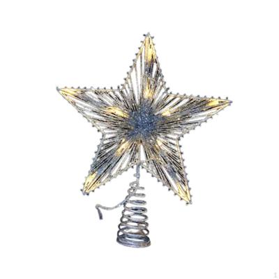 Christmas Tree Topper Ornament Party Supplies Festival Layout Decoration for Year Cafe