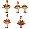 Thanksgiving Turkey Plush Decoration Doll Harvest Festival Faceless Doll