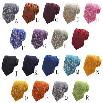 Men Flower Adjustable Neck Tie Business Wedding Suit Necktie