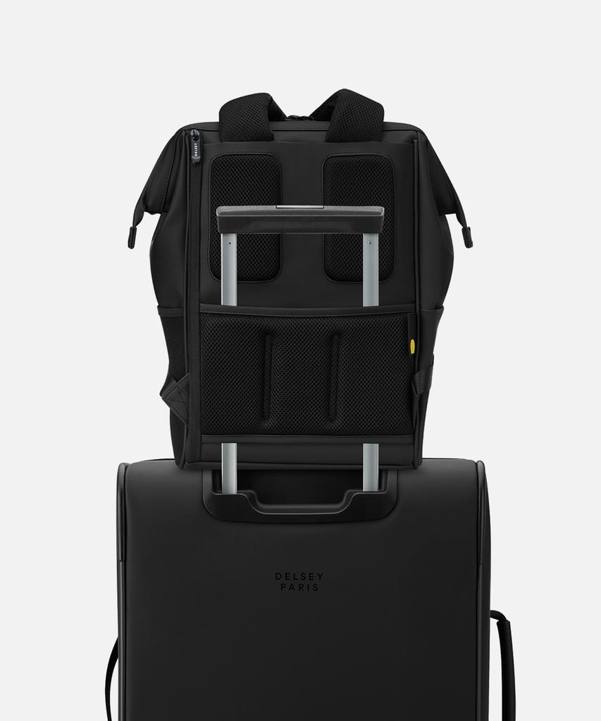 Delsey Turen Soft Laptop Backpack Black