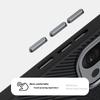 ABEEL Pro OnePlus 13T 5G Magnetický kryt PC + TPU + Hliníková slitina + PU kůže Tenký zadní kryt telefonu