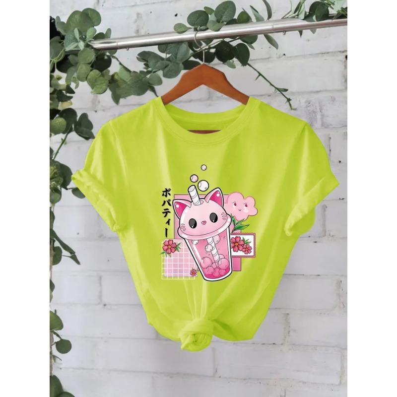 Dámská móda Ležérní Léto Jaro Halenky a košile s krátkým rukávem do O výstřihu