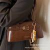 Retro small bag women's autumn and winter versatile 2025 new simple shoulder underarm bag popular commuter tote bag this year
