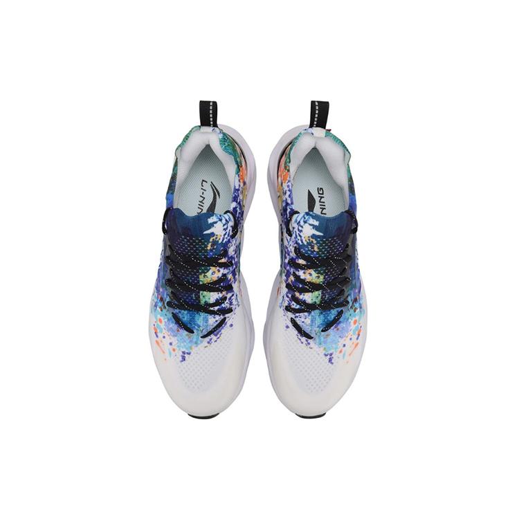 Li Ning Li Ning Arc Cushioning Breathable Low top Running Shoes Men's Standard White ARHP073-8