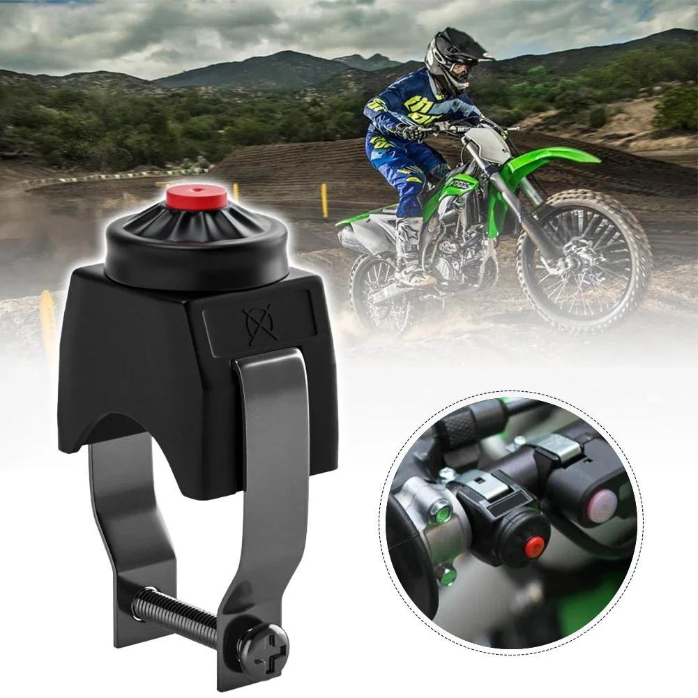 Universal Motorcycle Kill Stop Switch Red Push Button Horn Starter Dirt Bike ATV UTV Dual Sport For 22mm Handlebar Mounted Bars
