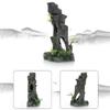 Aquarium Decoration Simulation Rockery Fish Tank Landscaping Stone Ornament Artificial Resin Mountain Fish Hiding Cave Stone Decor
