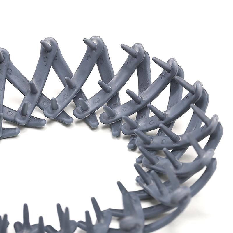 Pince à cheveux chignon en forme de nid d'oiseau en plastique extensible vintage géométrique pour faire des chignons, pinces à cheveux, support queue de cheval pour filles