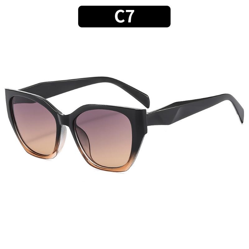 

Non-polarized Fashion Polygonal Sunscreen Sunglasses Men Women Versatile Sun Glasses Advanced Women Sunglasses