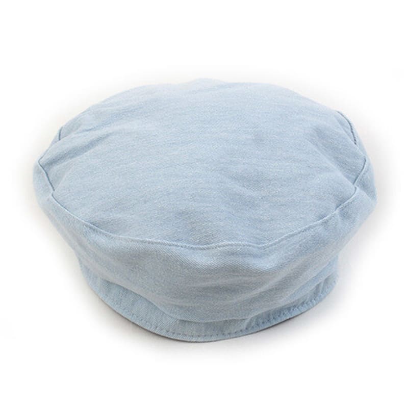 Universal Chemistry Belted Washing Light Denim Beret Beret