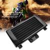 Upgrade 125ml Motorcycle Engine Oil Cooler Cooling   for 125 -250  Aluminum Black