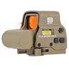 Ryohin Buhin Iotec Type 558 EXPS DE Dot Sight Replica with Ruby Coated Circular Reticle and Anti-Reflection Lens, EXPS3-0 EXPS3 Holographic Sight