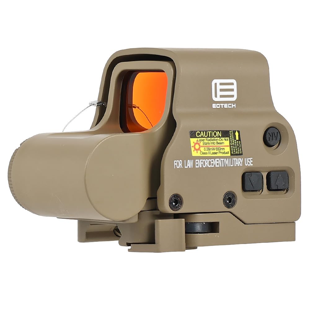 Ryohin Buhin Iotec Type 558 EXPS DE Dot Sight Replica with Ruby Coated Circular Reticle and Anti-Reflection Lens, EXPS3-0 EXPS3 Holographic Sight