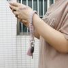 Hand Woven Phone Lanyard Cotton Wrist Strap Keychain For Bohemian Countryside Retro Ethnic Style Accessories Tassel Wrist Rope