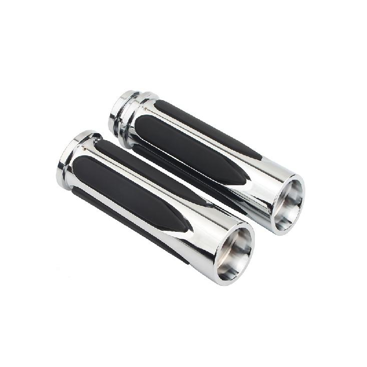 Motorcycle Handle Grips 1'' 25mm Electronic Throttle Handle Bar Grip Hand Grip CNC For Harley Touring Electra Glide Softail
