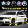 4 szt. 56 mm nakładki na piastę koła samochodowego z logo i emblematem na felgi BMW E46 E38 E60 E90 E93 F20 F30 X3 X5 niebieski biały czarny rocznica