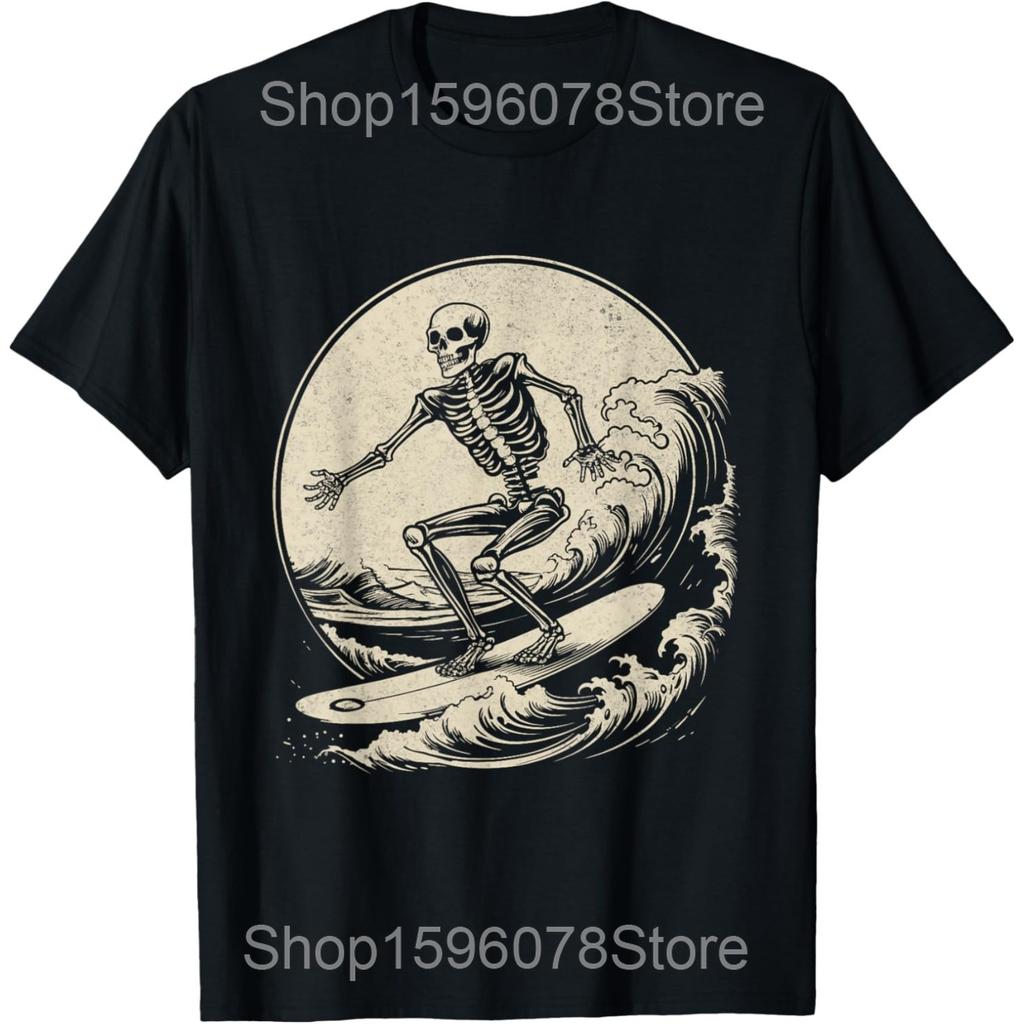 Vintage Surfer Retro Surfen Strand Surf Windsurfen T-Shirt Baumwolle Humor Streetwear T-Shirt Kurzarm Unisex Lockere Kleidung