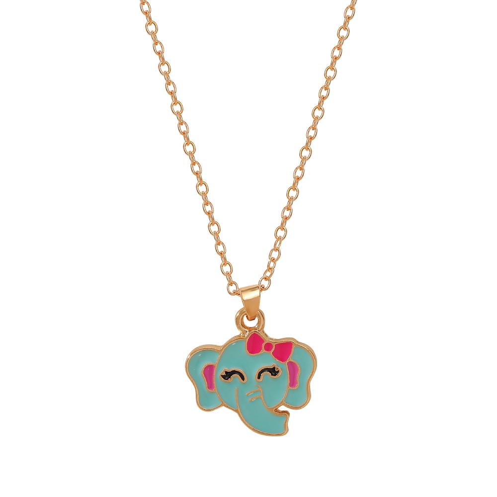 Small Pendant Jewelry Candy Ice Cream Rainbow Cloud Star Heart Flower BFF Joy Babe Charm Necklace Choker For Kids Girls Boy Gift