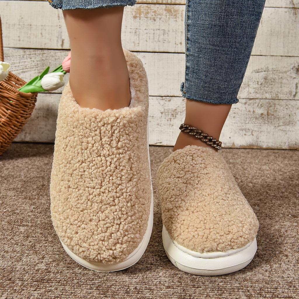 Fashion Women Shoes 2024 New Fashion Casual Women's Winter Non Slip Soft Shoes Warm Indoor Slippers Slippers for Women Zapatos De Mujer