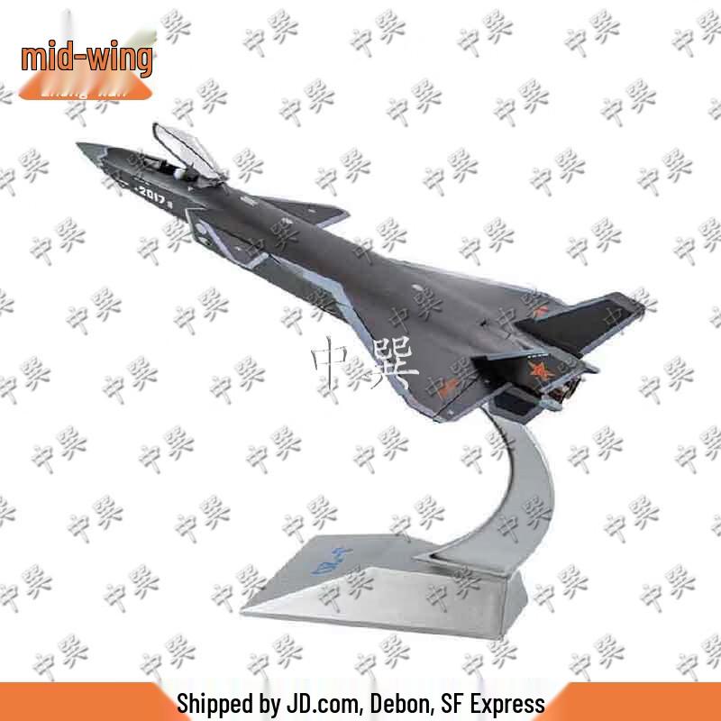 J-20 Stealth Fighter Jet 1:48 Scale Alloy Model