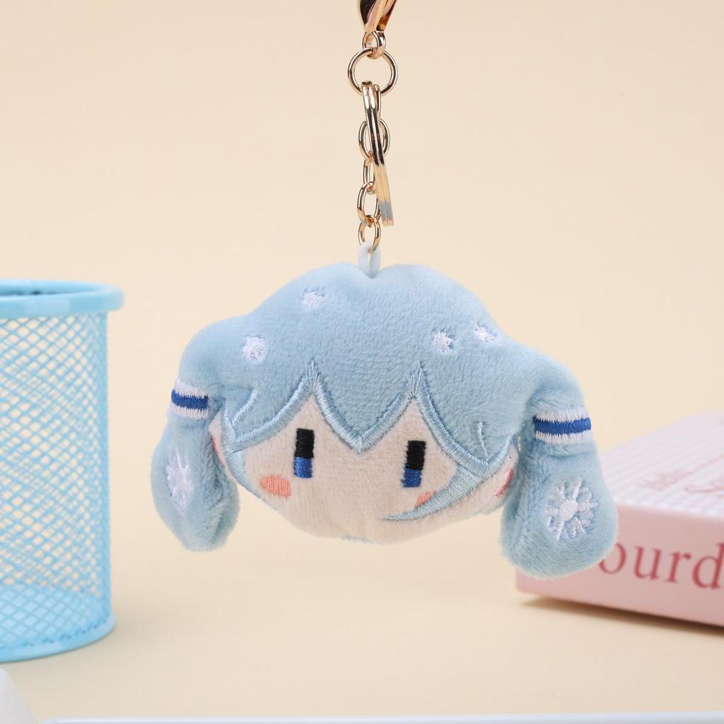 Cartoon Plush Doll Keychain Anime Modeling Plush Stuffed Doll Pendant Keychain BGA Decorative Accessories Gifts